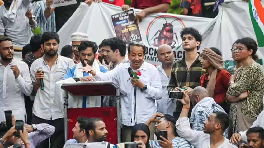 सोनम वांगचुक ने छात्रों के आंदोलन का किया समर्थन, शिक्षा व्यवस्था में बदलाव की उठाई मांग