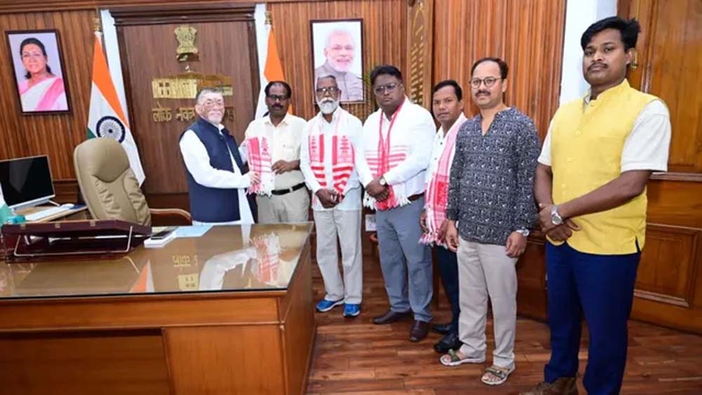 आदिवासी छात्र संघ ने राज्यपाल से की परिसीमन और सरना धर्म कोड की मांग