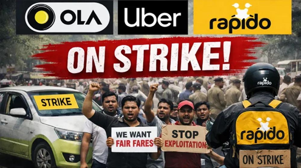 Ola-Uber ड्राइवरों की 9 दिन की हड़ताल, बोले- एक साल से नहीं बढ़ा किराया