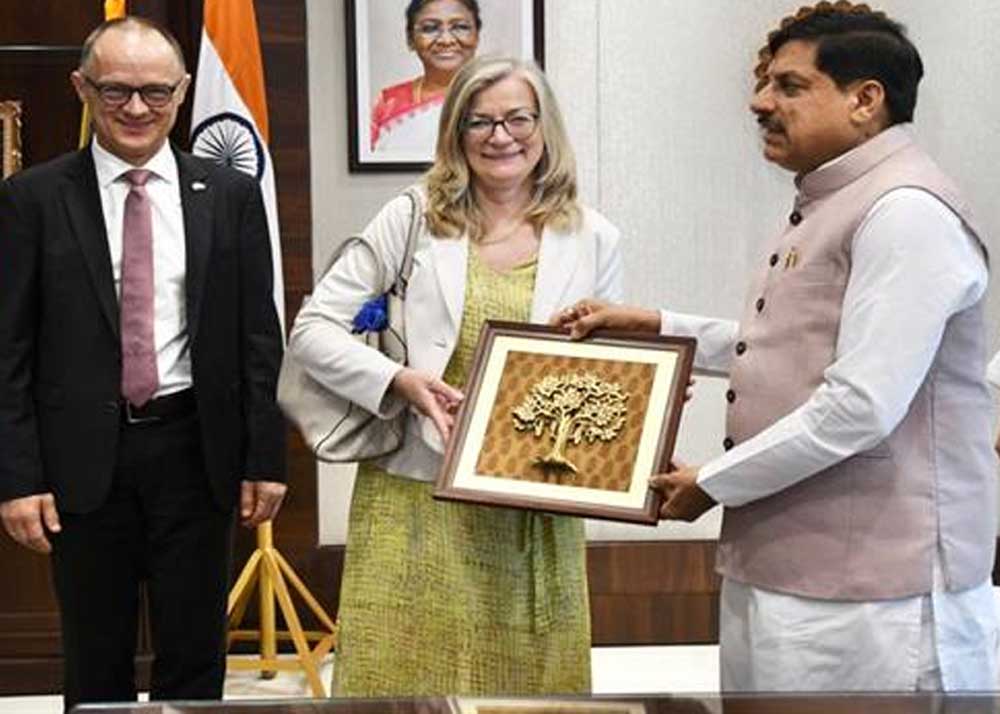 भारत और जर्मनी 'दो भाइयों' की तरह: मुख्यमंत्री डॉ. मोहन यादव ने सुदृढ़ द्विपक्षीय संबंधों पर दिया जोर